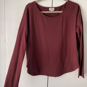 Casual long sleeve top
